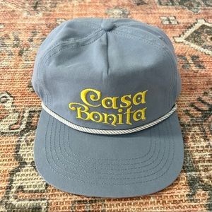 CASA BONITA SLATE GREY UNSTRUCTURED SNAPBACK